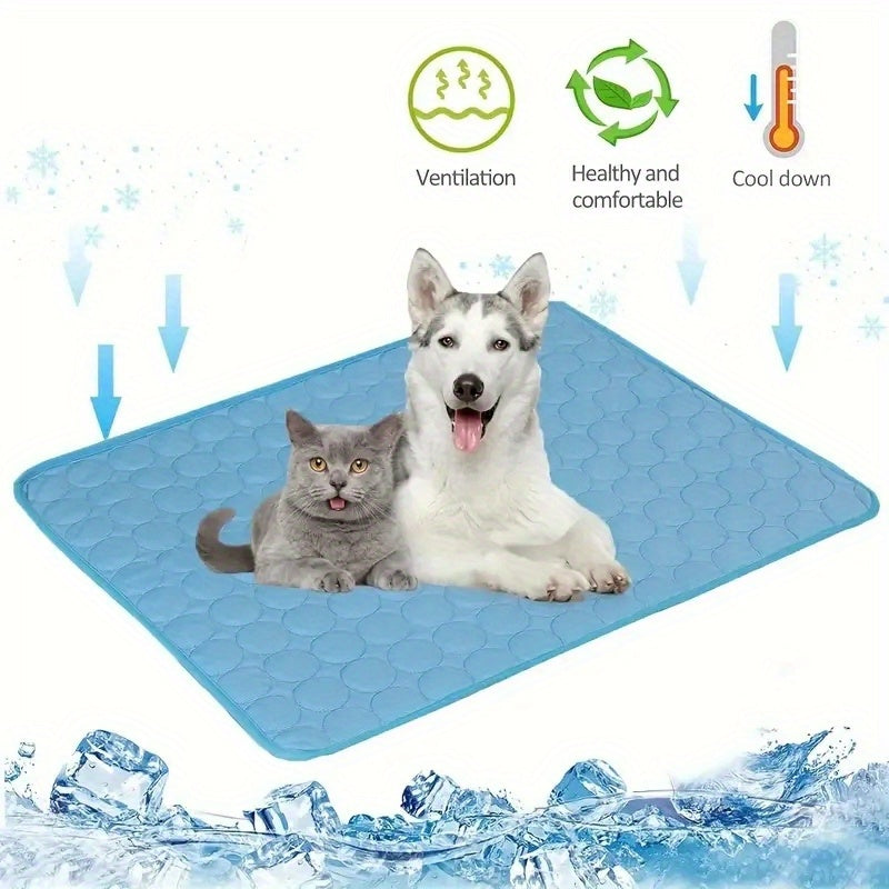 Tapis Rafraîchissant d’Été pour Chiens et Chats