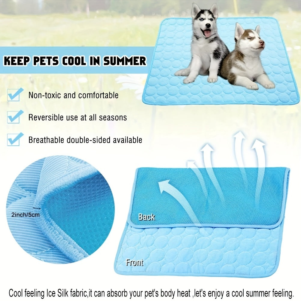 Tapis Rafraîchissant d’Été pour Chiens et Chats