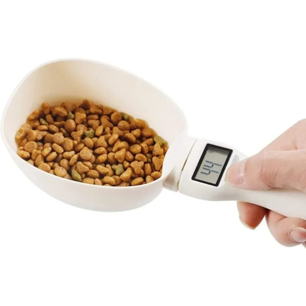 Balance de nourriture pour animaux de compagnie
