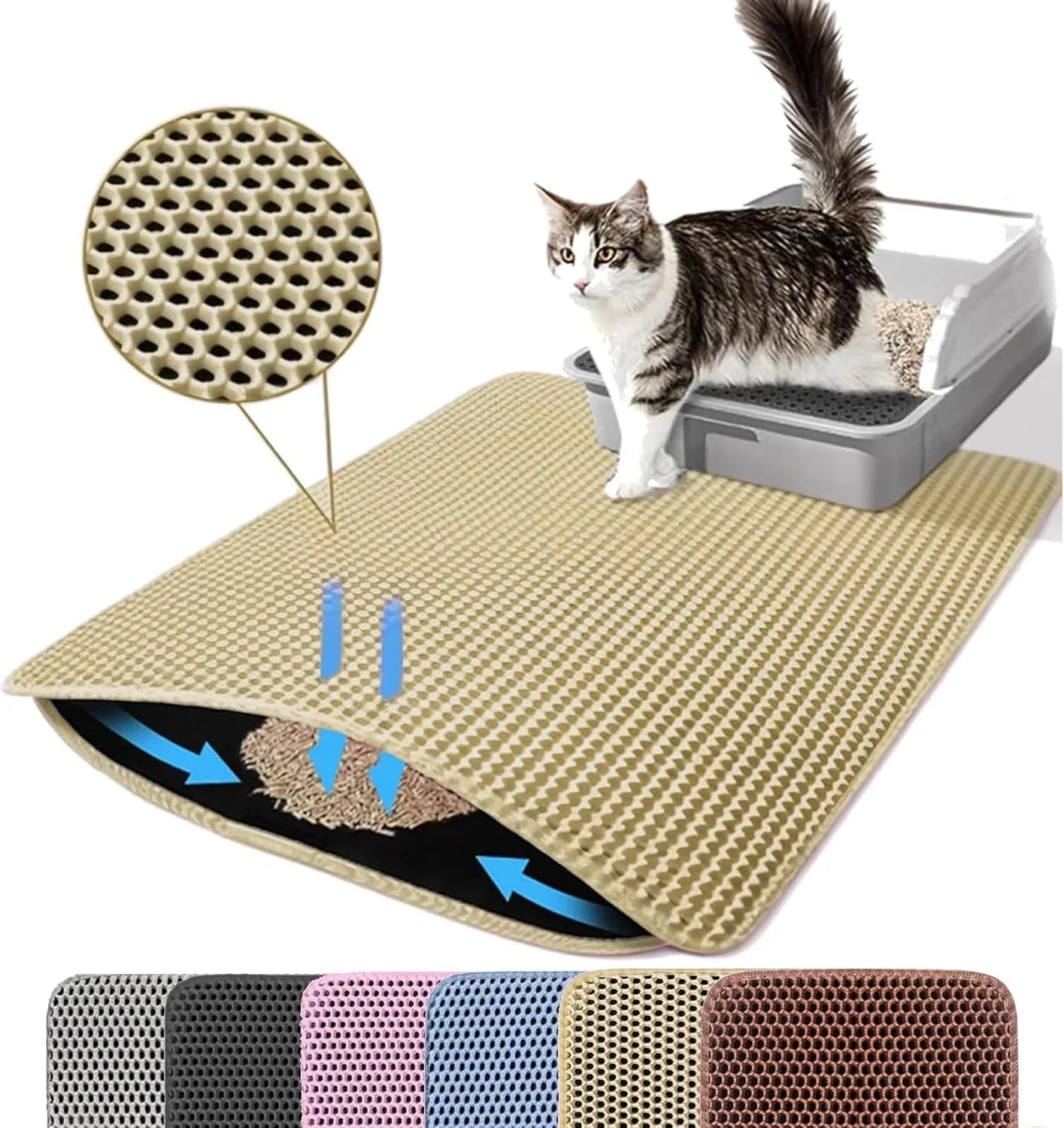 🐾 Tapis de Litière Révolutionnaire DUTRIEUX
