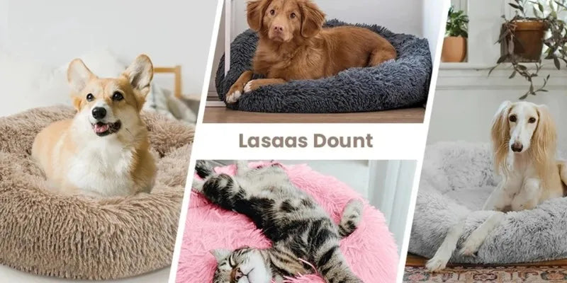 Panier Cocon Moelleux pour Chiens & Chats 🐾