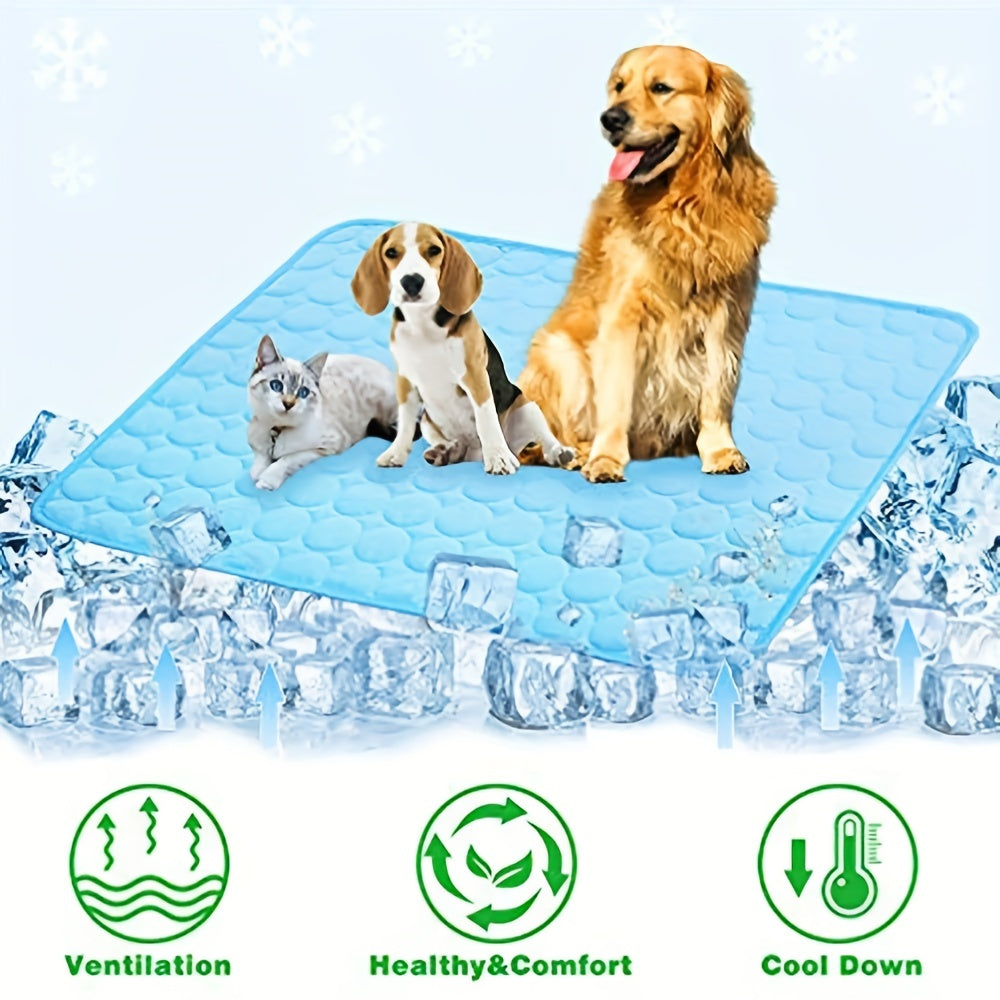 Tapis Rafraîchissant d’Été pour Chiens et Chats