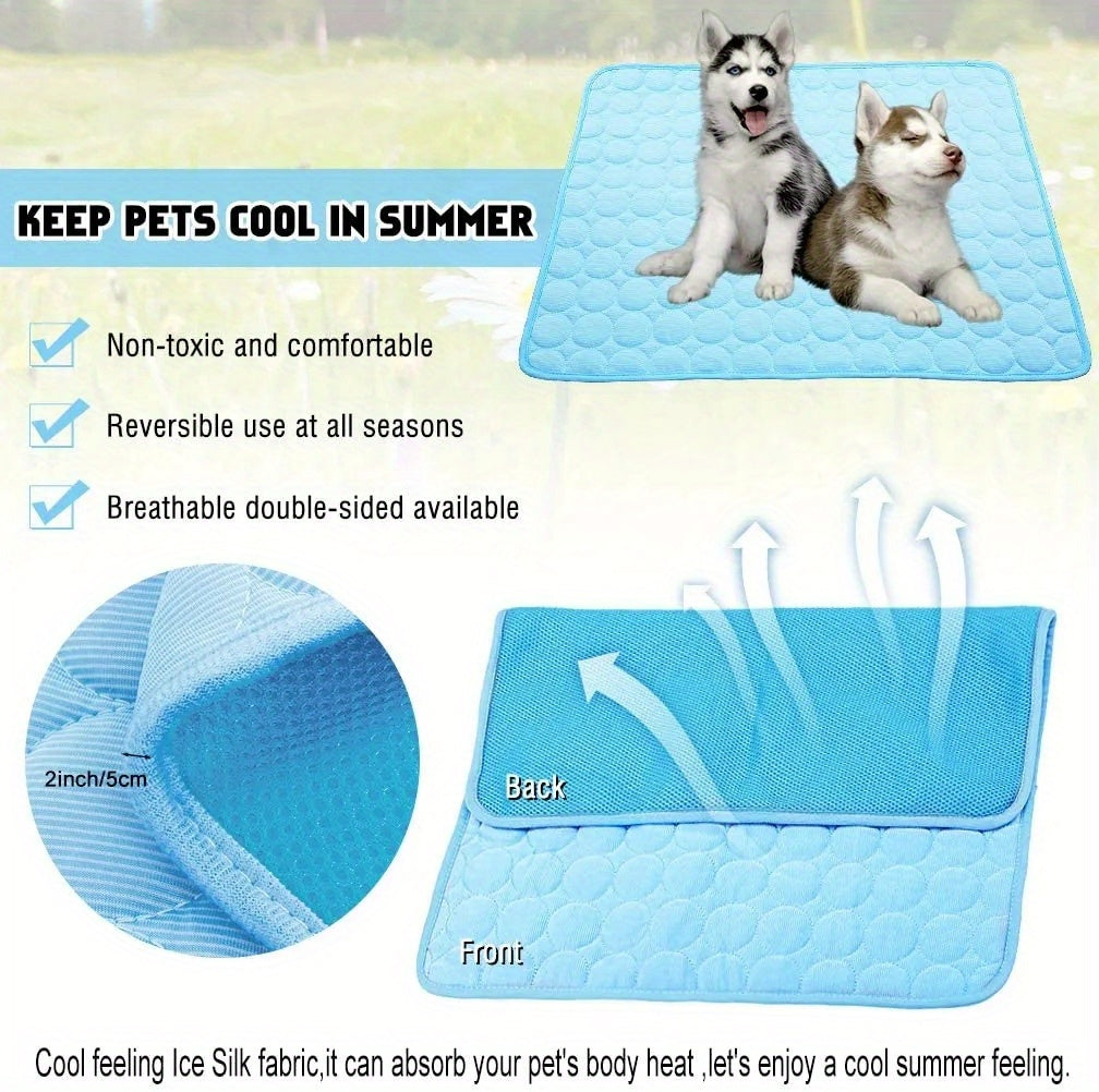 Tapis Rafraîchissant d’Été pour Chiens et Chats