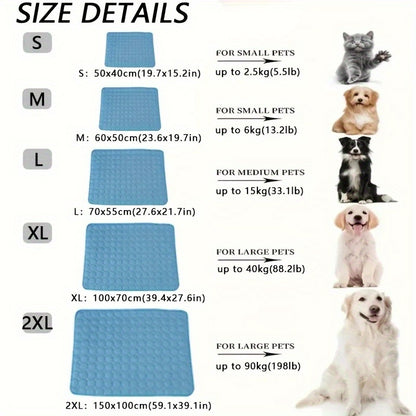 Tapis Rafraîchissant d’Été pour Chiens et Chats