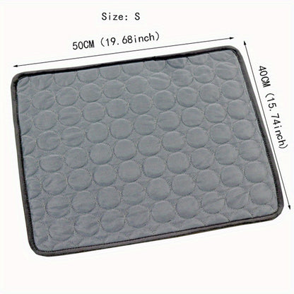 Tapis Rafraîchissant d’Été pour Chiens et Chats
